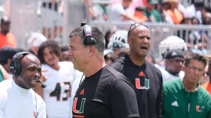 Mario Cristobal, Revamped Staff Give Canes Faithful Something to Cheer About at Spring Game Mario Cristobal, Revamped Staff Give Canes Faithful Something to Cheer About at Spring Game