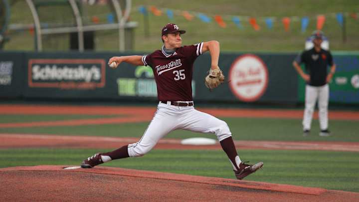 Texas A&M Ace Dettmer Named SEC Pitcher Of Week