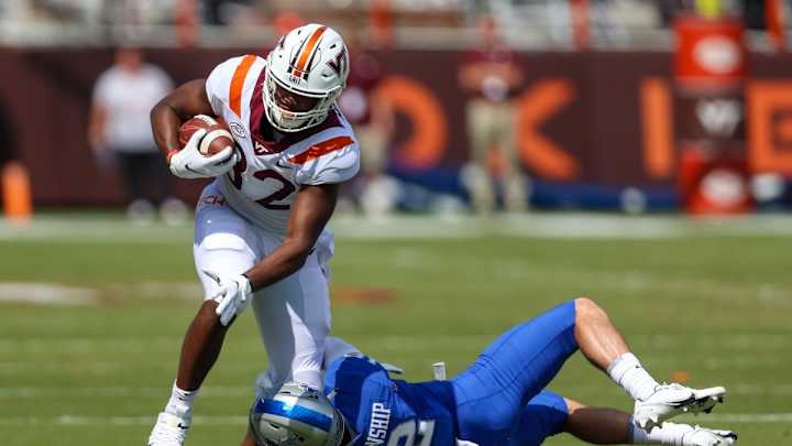 Las Vegas Raiders Met with Virginia Tech TE James Mitchell