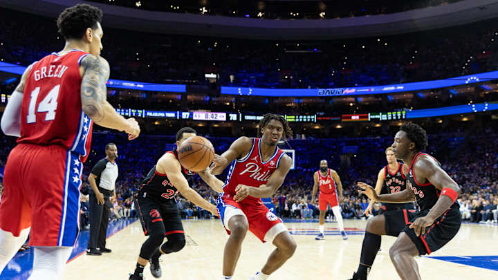 Doc Rivers Reveals Mid-Game Advice to Tyrese Maxey in Game 2 vs. Raptors