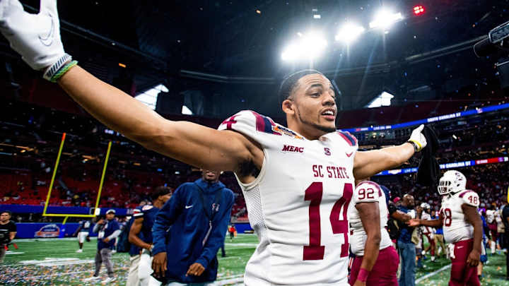 Raiders NFL Draft Prospect: Decobie Durant, South Carolina State Raiders NFL Draft Prospect: Decobie Durant, South Carolina State