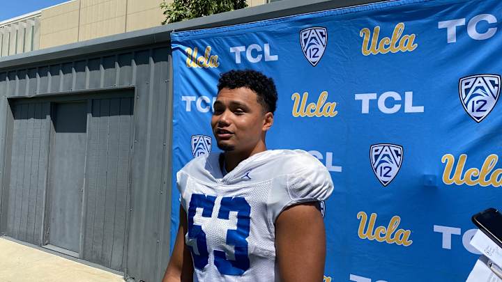 WATCH: Darius Muasau Talks Transferring to UCLA Football, Impact of Coaching Staff