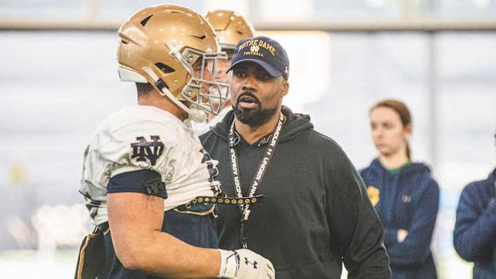 Notre Dame Building A Strong Early Connection With 2024 Edge Ernest Willor Jr.
