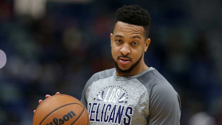 Pelicans CJ McCollum Signs With ESPN Pelicans CJ McCollum Signs With ESPN