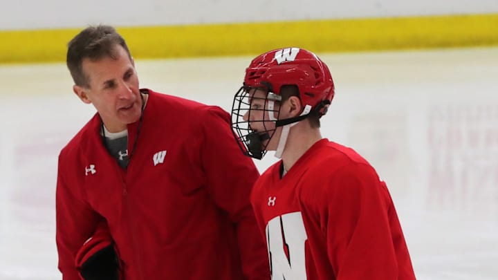 Wisconsin AD Chris McIntosh releases a statement on men's hockey coach Tony Granato