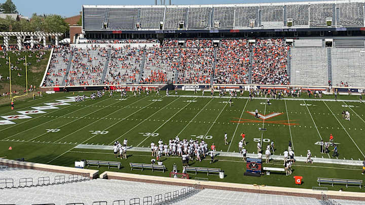 Virginia Football Blue-White Game Live Updates