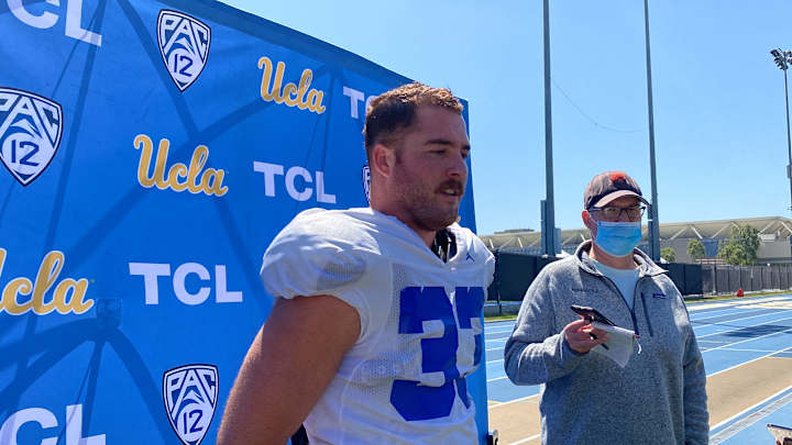 WATCH: Bo Calvert on UCLA's Defensive Coaching Staff, Emphasis on Communication