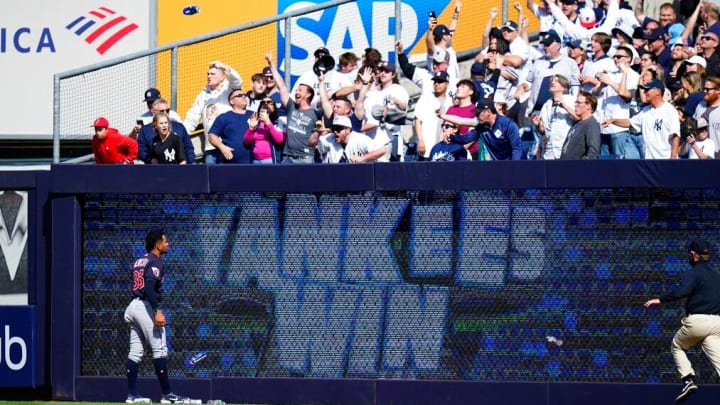 Fans Throw Garbage Onto Field After Yankees Walk-Off Win vs. Guardians