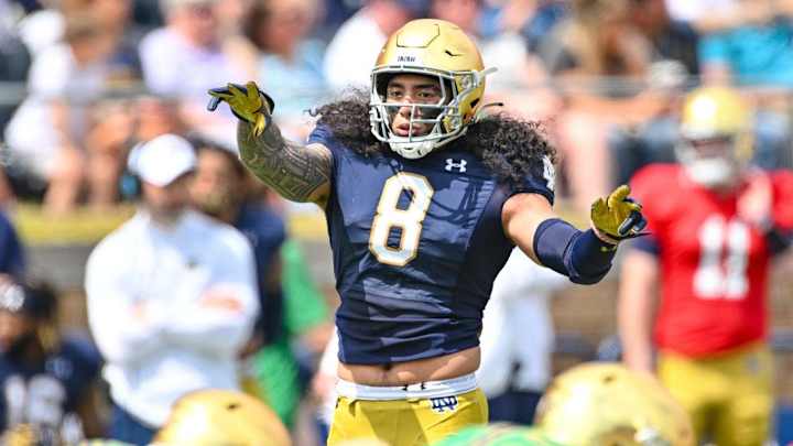 Notre Dame Post-Spring Depth Chart - Defense