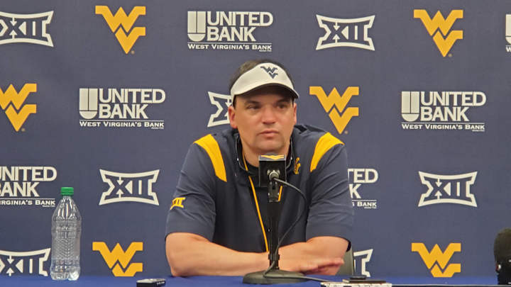 WATCH: Neal Brown Spring Game Postgame