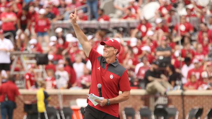 Brent Venables Right at Home During Saturday's Spring Game