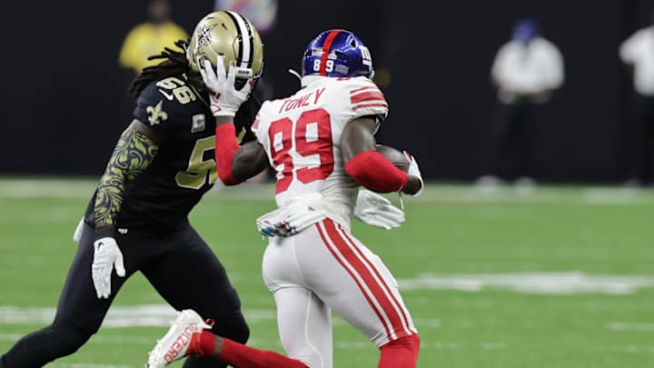 Should the Saints Explore a Trade for Giants WR Kadarius Toney?