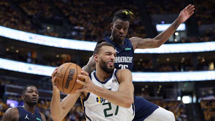 NBA Fines Jazz Center Rudy Gobert for 'Profane Language' During TV Broadcast