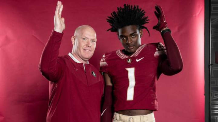 Florida State coaching staff standing out with 2023 DB Cam Upshaw