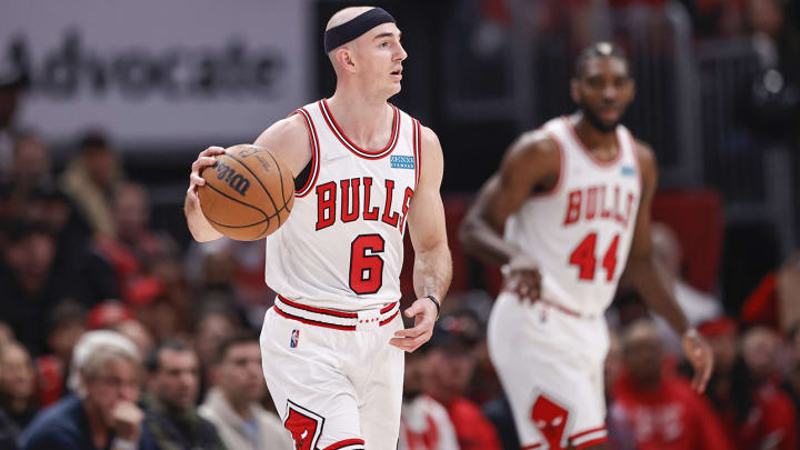 Bulls Guard Alex Caruso in Concussion Protocol, Status Unclear for Game 5 Bulls Guard Alex Caruso in Concussion Protocol, Status Unclear for Game 5