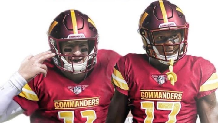 Commanders QB Carson Wentz 'Has Enough Talent' to Maximize WR Terry McLaurin Commanders QB Carson Wentz 'Has Enough Talent' to Maximize WR Terry McLaurin