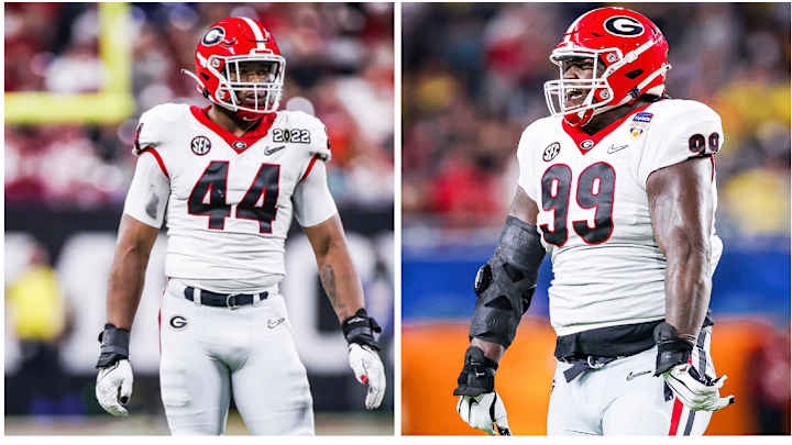 REPORT: Two Former Bulldogs Projected to Become Top-10 NFL Draft Picks