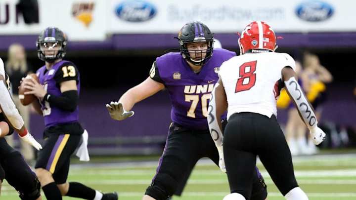 Northern Iowa's Trevor Penning Feels He Is Perfect Fit for Ravens