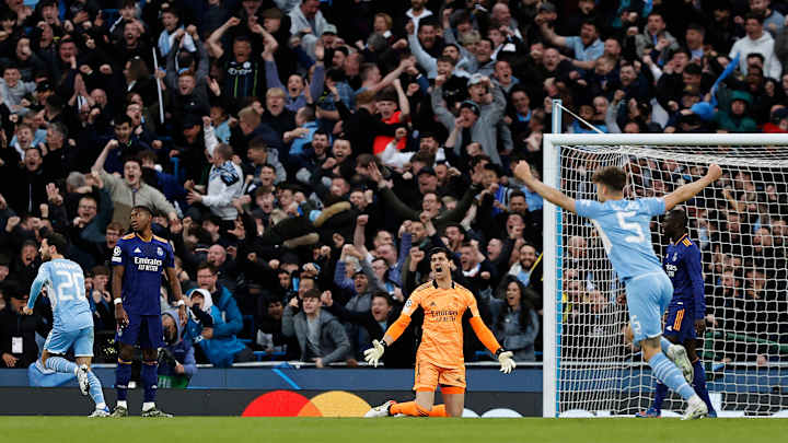 Man City Edges Past Real Madrid in Seven-Goal Champions League Semifinal Thriller