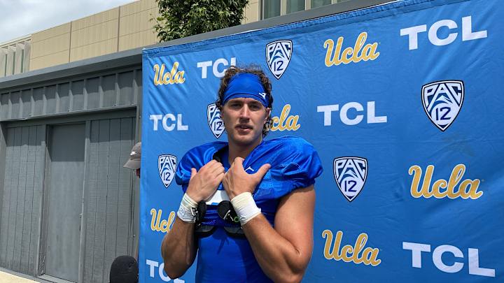 WATCH: Jake Bobo Talks UCLA-Duke Pipeline, Building Chemistry With Bruins
