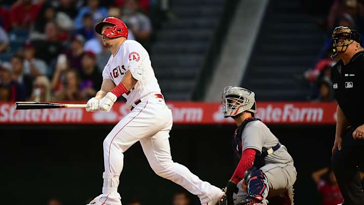 Trout, Angels Soar Past Guardians Again