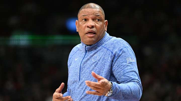 Doc Rivers Congratulates Raptors Following Sixers' Series Win