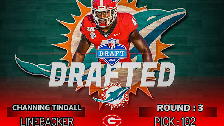 BREAKING: Channing Tindall Drafted by Miami Dolphins