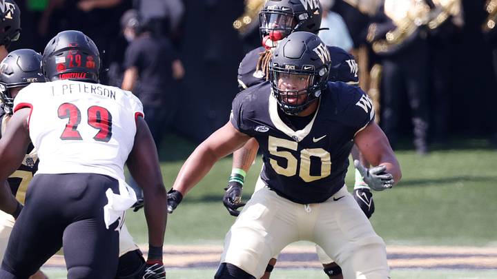 Packers Take Wake Forest OL Zach Tom in Fourth Round of NFL Draft