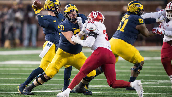 Patriots Select Michigan OL Andrew Stueber With Final Pick in Draft