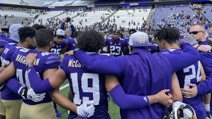 UW Spring Practice Ends With Huard Having his Best Day