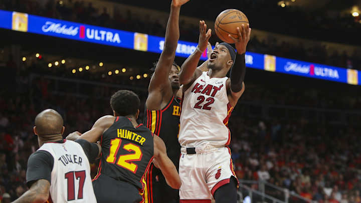 Miami Heat's Jimmy Butler in Danger of Missing Game 1 vs. Sixers?