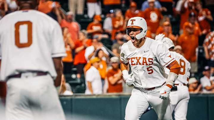 GAME LOG: Texas Run Rules Houston Baptist, Wins 13-3 in Seven Innings