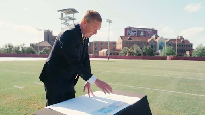 Florida State athletic director gives update on football-only facility