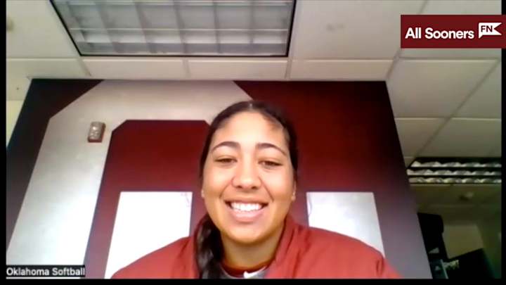 WATCH: Oklahoma Second Baseman Tiare Jennings' Pre-Bedlam Press Conference