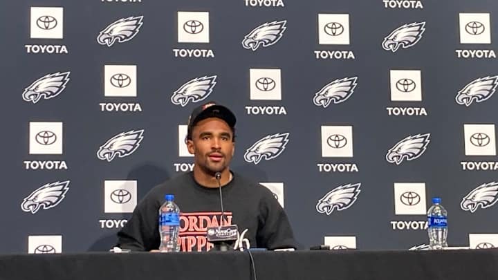 Jalen Hurts Covers Wide-Range of Topics in First Public Interview Since Playoff Loss