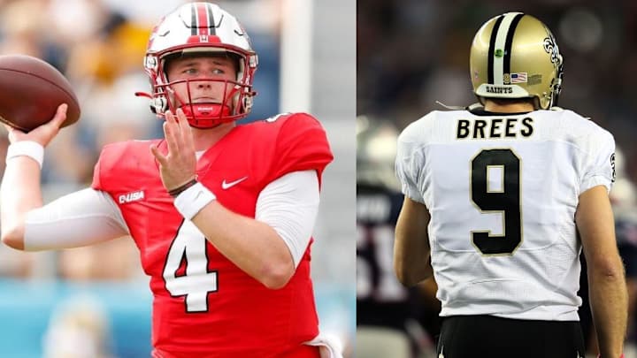 Patriots Rookie QB Bailey Zappe is 'Drew Brees-ish,' Says Coach