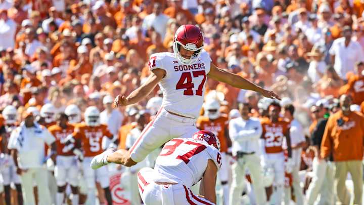 Vikings Sign Former Oklahoma Kicker Gabe Brkic as UDFA, Waive Jordon Scott