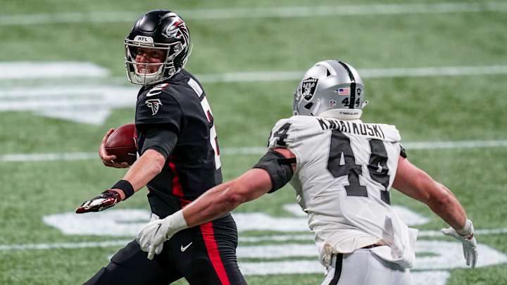 Falcons Sign Ex-Raiders LB to Deal: New Depth Chart Update