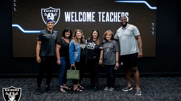 Raiders Honor Local Educators During Teacher Appreciation Week