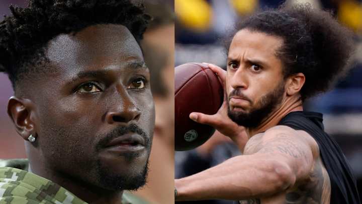 Antonio Brown calls Colin Kapernick trash, among other things