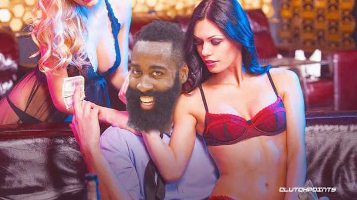 Rumor: Ex-Rockets Star James Harden's Jersey Retired After Spending $1 Million at Strip Club