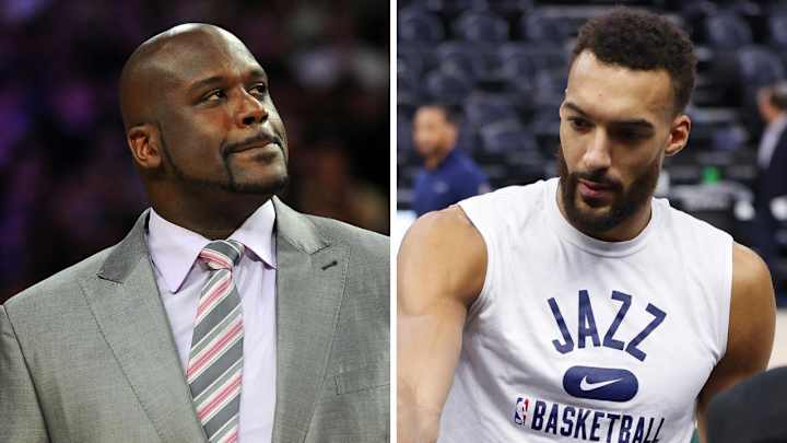 Rudy Gobert Punches Back at Shaquille O'Neal Shade: 'I'd Lock his A-- Up'