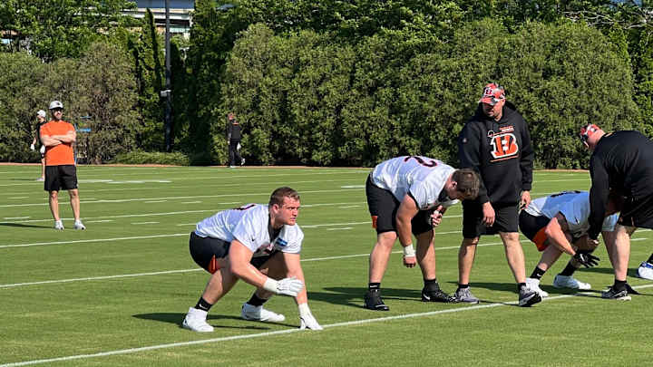 Watch: Highlights From Bengals' Rookie Minicamp, Including Clips of Dax Hill and Cordell Volson Watch: Highlights From Bengals' Rookie Minicamp, Including Clips of Dax Hill and Cordell Volson