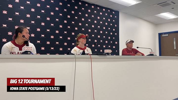 WATCH: Oklahoma Softball's Post-Iowa State Press Conference