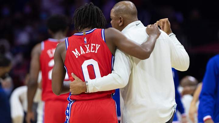 Doc Rivers Gets Emotional Discussing Tyrese Maxey's Love for the Game Doc Rivers Gets Emotional Discussing Tyrese Maxey's Love for the Game