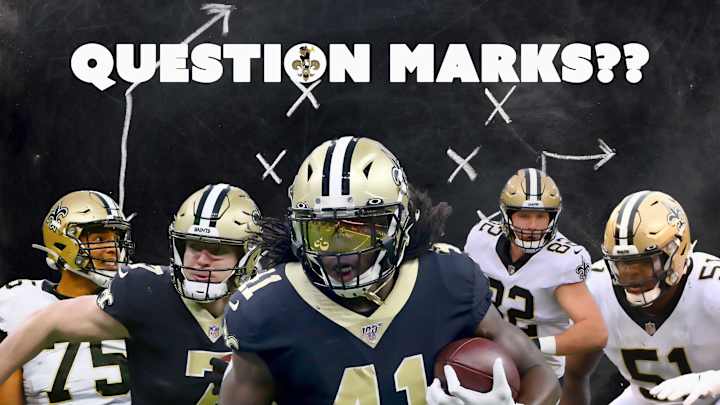 3 Positions Have Question Marks for Saints Offense
