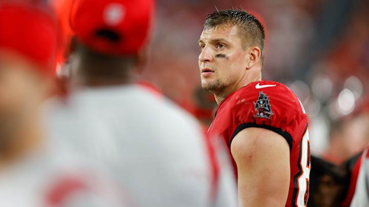 Rob Gronkowski's future is still up in the air with Tampa Bay Buccaneers Rob Gronkowski's future is still up in the air with Tampa Bay Buccaneers