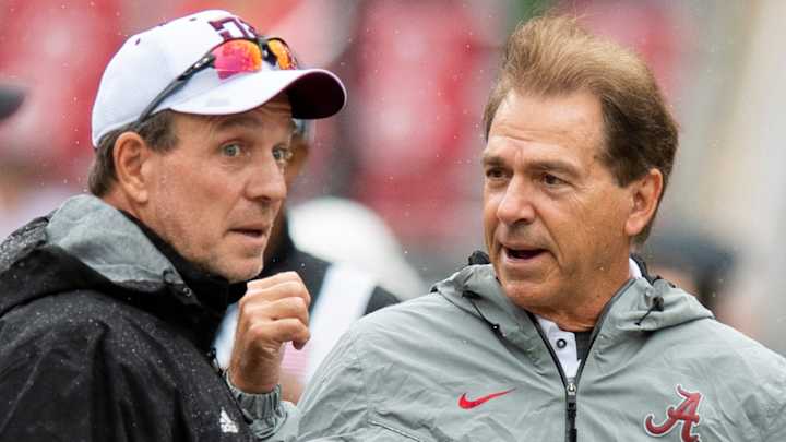 WV Natives Clash as Jimbo Fisher Delivers Fiery Response to Nick Saban's Accusations