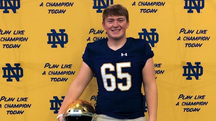 Notre Dame Target Joe Otting Brings Versatility, Athleticism, Leadership To The Line