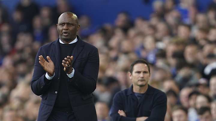 Crystal Palace Manager Patrick Vieira Appears to Kick Everton Fan After Loss Crystal Palace Manager Patrick Vieira Appears to Kick Everton Fan After Loss